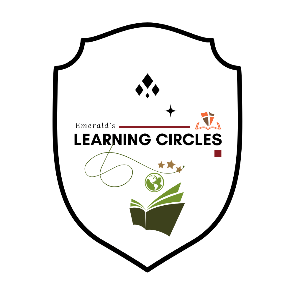 Logo of Vinz Emeralds company, initiative to for coaching business. Learning Circles.